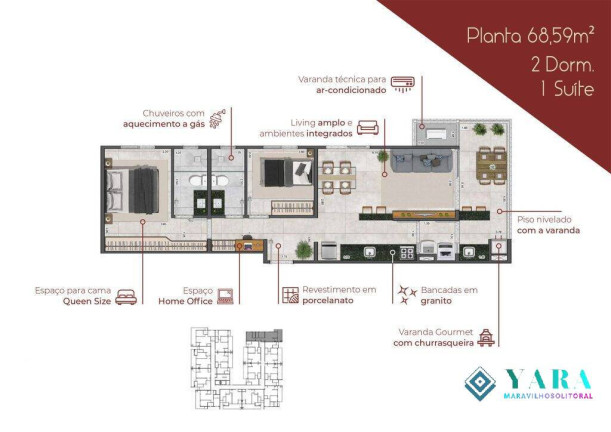 Imagem Apartamento com 2 Quartos à Venda, 76 m² em Itaguá - Ubatuba Imagem Apartamento com 2 Quartos à Venda, 76 m² em Itaguá - Ubatuba