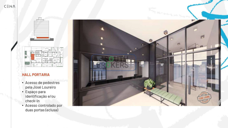 Imagem Apartamento com 2 Quartos à Venda, 21 m² em Centro - Curitiba Imagem Apartamento com 2 Quartos à Venda, 21 m² em Centro - Curitiba
