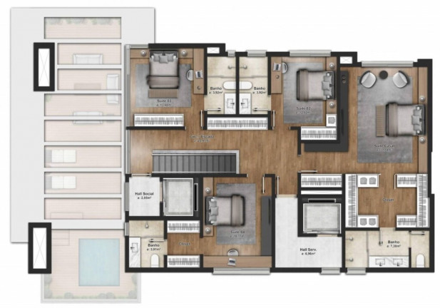 Imagem Imóvel com 4 Quartos à Venda, 472 m² em Moinhos De Vento - Porto Alegre