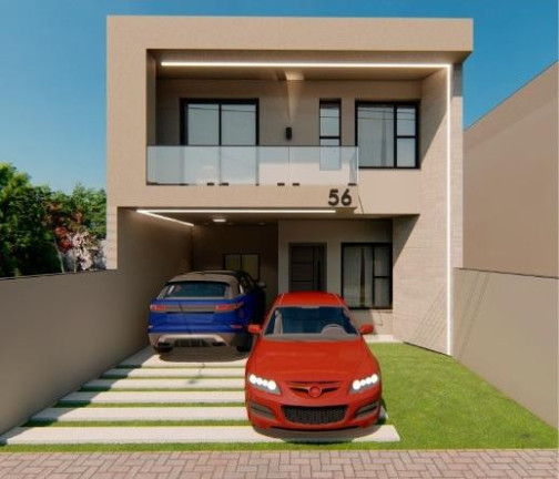 Casa com 3 Quartos à Venda, 141 m² em Costeira - São José Dos Pinhais