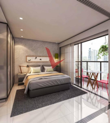 Imagem Apartamento com 1 Quarto à Venda, 43 m² em Meireles - Fortaleza