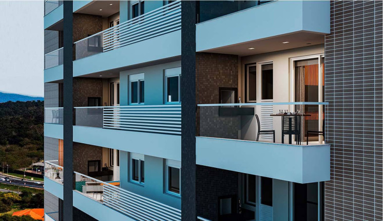 Apartamento com 3 Quartos à Venda, 98 m² em Kobrasol - São José
