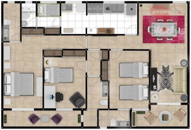 Imagem Apartamento com 3 Quartos à Venda, 114 m² em Dionisio Torres - Fortaleza