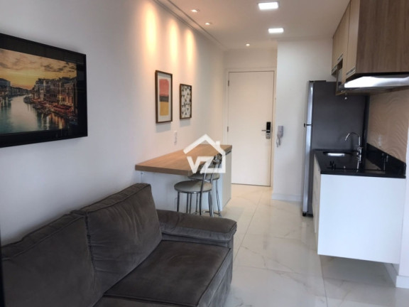 Imagem Apartamento com 1 Quarto para Alugar, 37 m² em Campo Belo - São Paulo