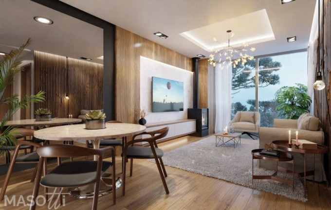 Imagem Apartamento com 1 Quarto à Venda, 5.591 m² em Carniel - Gramado