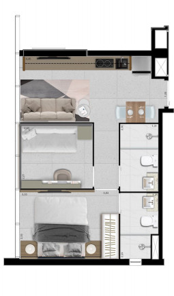 Imagem Studio com 1 Quarto à Venda, 26 m² em Perdizes - São Paulo