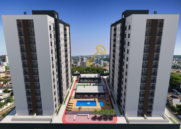 Apartamento com 2 Quartos à Venda, 67 m² em Centro - São Leopoldo