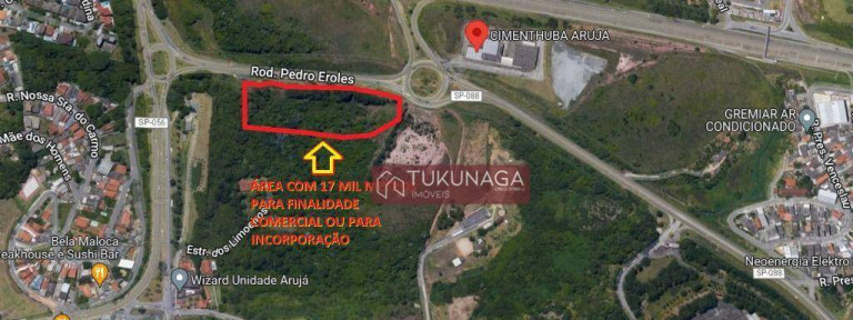 Imóvel à Venda, 17.000 m² em Caputera - Arujá