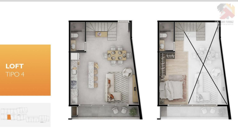 Imagem Apartamento com 1 Quarto à Venda, 72 m² em Lagoa Da Conceição - Florianópolis