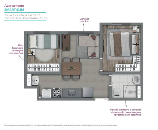 Imagem Apartamento com 2 Quartos à Venda, 46 m² em Jardim Pirituba - São Paulo Imagem Apartamento com 2 Quartos à Venda, 46 m² em Jardim Pirituba - São Paulo