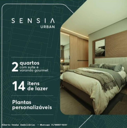 Imagem Apartamento com 2 Quartos à Venda, 63 m² em Stiep - Salvador Imagem Apartamento com 2 Quartos à Venda, 63 m² em Stiep - Salvador