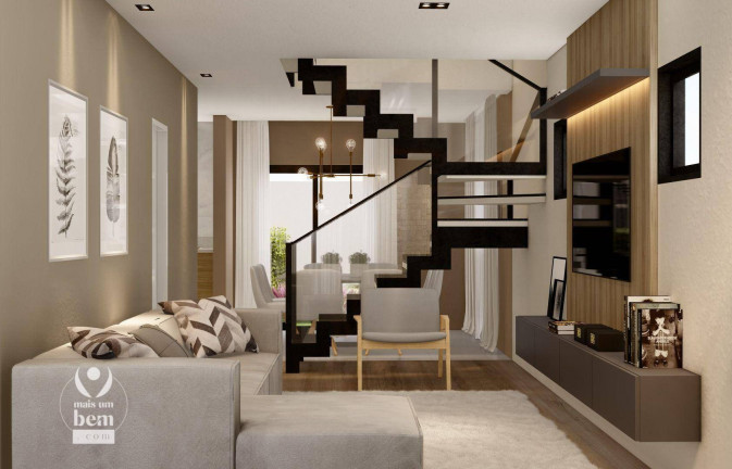 Imagem Sobrado com 3 Quartos à Venda, 124 m² em Guaíra - Curitiba Imagem Sobrado com 3 Quartos à Venda, 124 m² em Guaíra - Curitiba