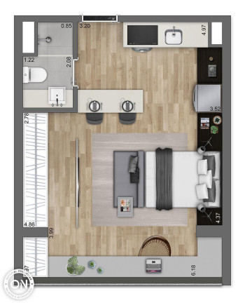 Imagem Imóvel com 1 Quarto à Venda, 123 m² em Jardim Paulista - São Paulo