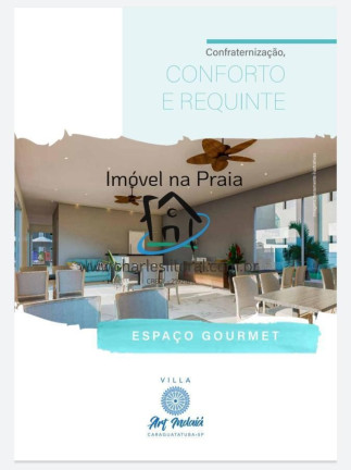 Imagem Apartamento com 2 Quartos à Venda, 56 m² em Praia Do Indaiá - Caraguatatuba