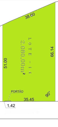 Imagem Imóvel à Venda, 2.080 m² em Azurita - Mateus Leme