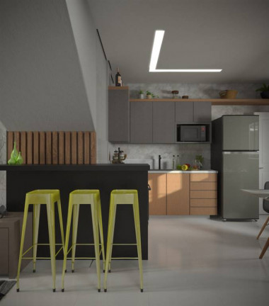 Casa de Condomínio com 2 Quartos à Venda, 52 m² em Balneario Esmeralda - Praia Grande