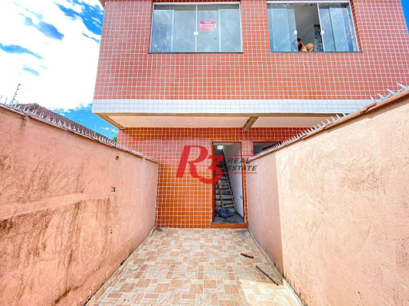 Imagem Casa com 2 Quartos à Venda, 60 m² em Chico De Paula - Santos