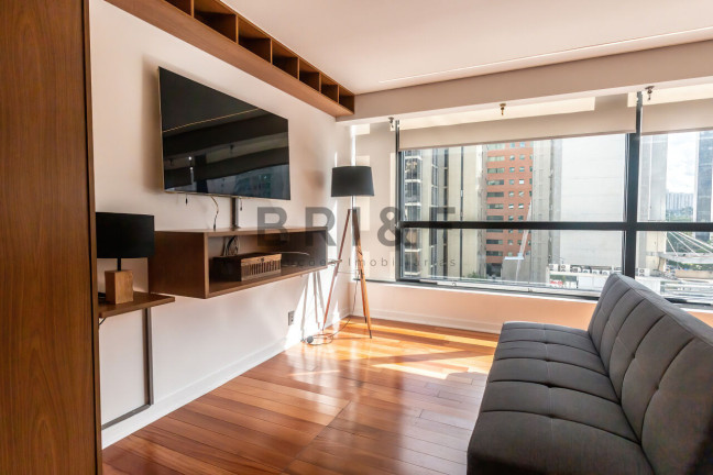 Imagem Apartamento com 1 Quarto para Alugar, 64 m² em Vila Olímpia - São Paulo Imagem Apartamento com 1 Quarto para Alugar, 64 m² em Vila Olímpia - São Paulo