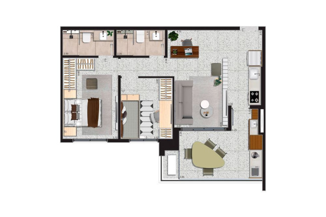 Imagem Apartamento com 2 Quartos à Venda, 69 m² em Campo Belo - São Paulo Imagem Apartamento com 2 Quartos à Venda, 69 m² em Campo Belo - São Paulo