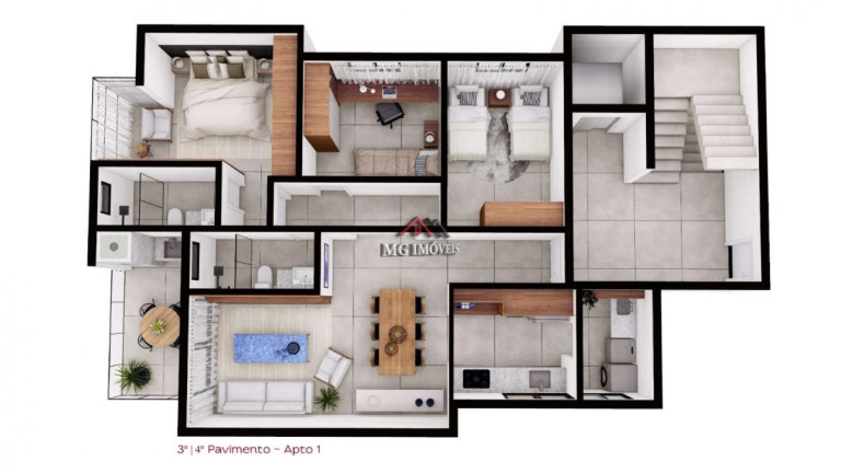 Cobertura com 3 Quartos à Venda, 210 m² em Cidade Nobre - Ipatinga