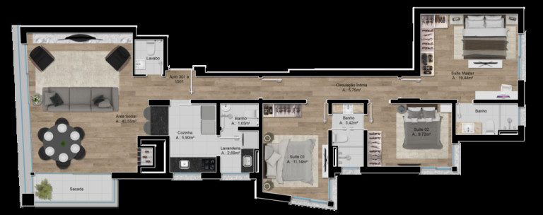 Imagem Apartamento com 3 Quartos à Venda, 124 m² em Rio Branco - Porto Alegre