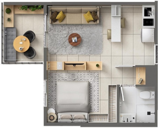 Imagem Apartamento com 1 Quarto à Venda, 39 m² em Ipiranga - São Paulo Imagem Apartamento com 1 Quarto à Venda, 39 m² em Ipiranga - São Paulo
