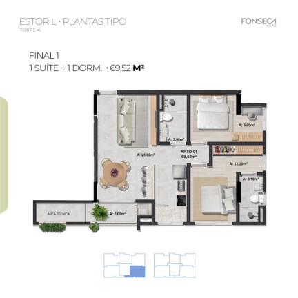 Imagem Apartamento com 2 Quartos à Venda, 68 m² em Tabuleiro (monte Alegre) - Camboriú Imagem Apartamento com 2 Quartos à Venda, 68 m² em Tabuleiro (monte Alegre) - Camboriú