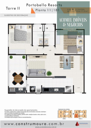 Imagem Apartamento com 2 Quartos à Venda, 75 m² em Centro - Mongagua Imagem Apartamento com 2 Quartos à Venda, 75 m² em Centro - Mongagua