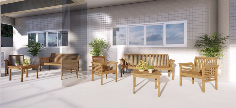 Imagem Apartamento com 2 Quartos à Venda, 74 m² em Centro - Mongagua