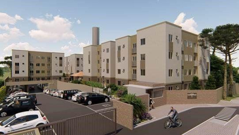 Imagem Apartamento com 2 Quartos à Venda, 50 m² em Braga - São José Dos Pinhais