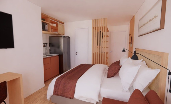 Imagem Apartamento com 1 Quarto à Venda, 42 m² em Brooklin Paulista - São Paulo Imagem Apartamento com 1 Quarto à Venda, 42 m² em Brooklin Paulista - São Paulo