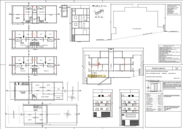 Apartamento com 3 Quartos à Venda, 162 m² em Campestre - Santo André