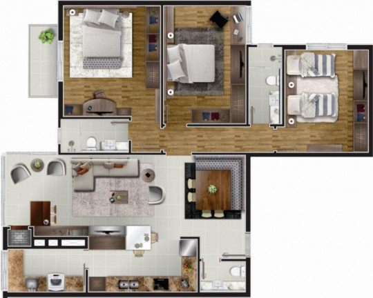 Imagem Imóvel com 2 Quartos à Venda, 192 m² em Pousada Da Neve - Nova Petrópolis