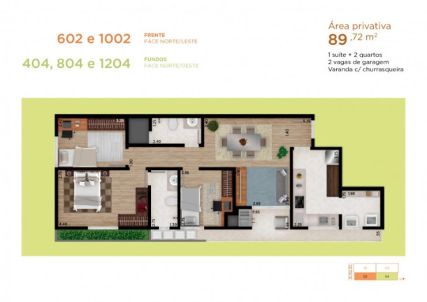 Imagem Apartamento com 3 Quartos à Venda, 112 m² em Centro - Cascavel Imagem Apartamento com 3 Quartos à Venda, 112 m² em Centro - Cascavel