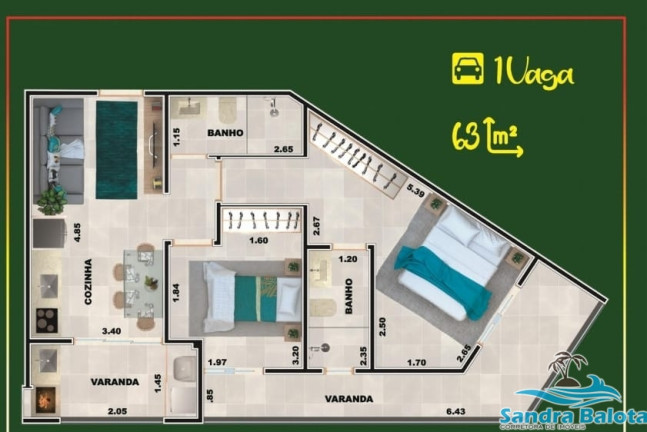 Imagem Apartamento com 1 Quarto à Venda, 35 m² em Praia Grande - Ubatuba Imagem Apartamento com 1 Quarto à Venda, 35 m² em Praia Grande - Ubatuba
