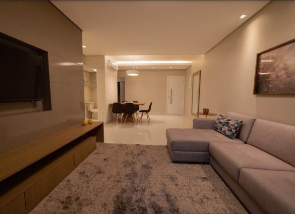 Apartamento com 3 Quartos à Venda, 134 m² em Canto Do Forte - Praia Grande