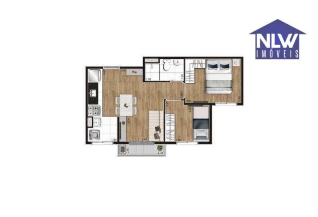 Imagem Apartamento com 2 Quartos à Venda, 42 m² em Sacomã - São Paulo