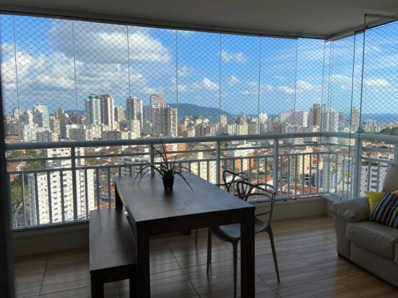 Apartamento com 3 Quartos à Venda, 150 m² em Marapé - Santos