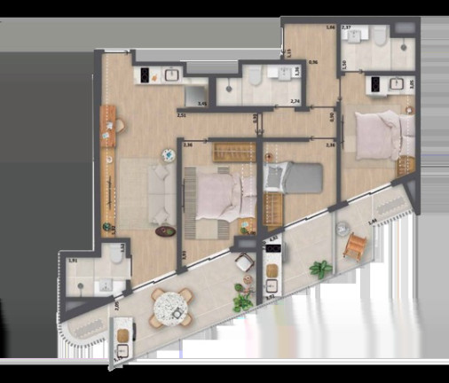 Imagem Imóvel com 2 Quartos à Venda, 49 m² em Copacabana - Rio De Janeiro Imagem Imóvel com 2 Quartos à Venda, 49 m² em Copacabana - Rio De Janeiro