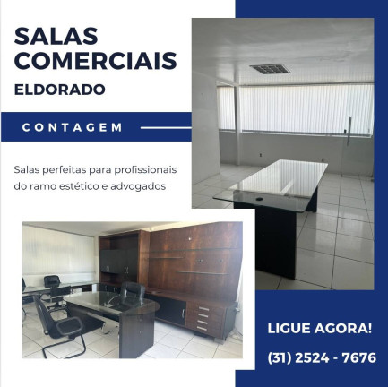 Imagem Sala Comercial para Alugar, 45 m² em Eldorado - Contagem Imagem Sala Comercial para Alugar, 45 m² em Eldorado - Contagem