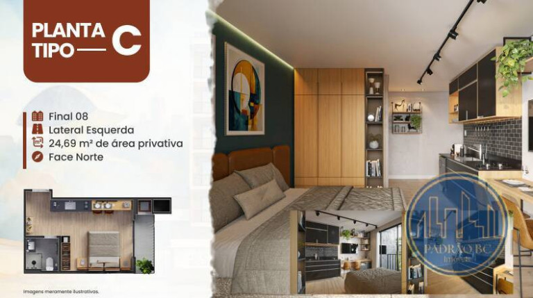 Imagem Apartamento à Venda, 22 m² em Cristo Rei - Curitiba Imagem Apartamento à Venda, 22 m² em Cristo Rei - Curitiba
