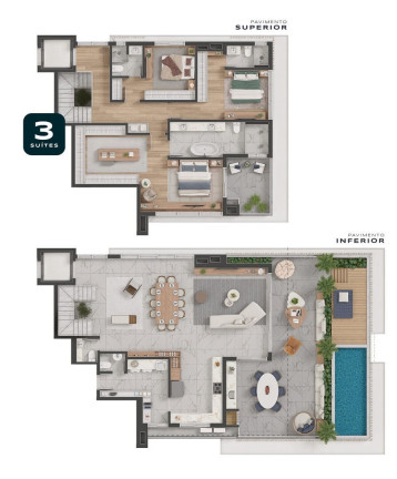 Imagem Apartamento com 3 Quartos à Venda, 172 m² em Batel - Curitiba