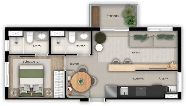 Imagem Apartamento com 3 Quartos à Venda, 56 m² em Vila Guarani (z Sul) - São Paulo Imagem Apartamento com 3 Quartos à Venda, 56 m² em Vila Guarani (z Sul) - São Paulo