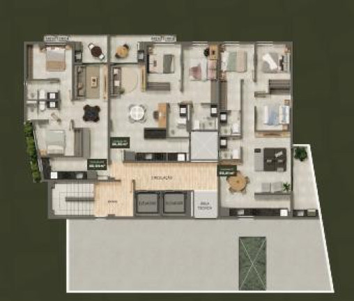 Imagem Apartamento com 3 Quartos à Venda, 80 m² em Aeroclube - João Pessoa Imagem Apartamento com 3 Quartos à Venda, 80 m² em Aeroclube - João Pessoa