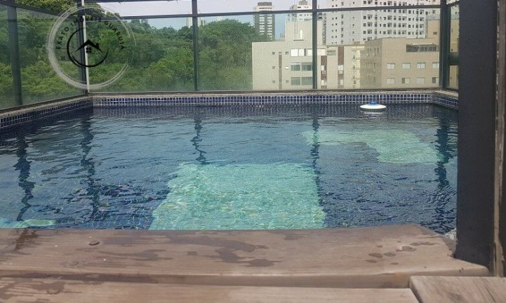 Imagem Cobertura com 2 Quartos à Venda, 133 m² em Jardim Astúrias - Guarujá