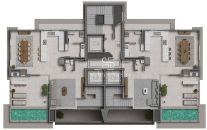 Imagem Cobertura com 4 Quartos à Venda, 292 m² em 2 Quadra Centro - Balneário Camboriú