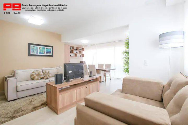 Imagem Apartamento com 1 Quarto à Venda, 60 m² em Brooklin Paulista - São Paulo Imagem Apartamento com 1 Quarto à Venda, 60 m² em Brooklin Paulista - São Paulo