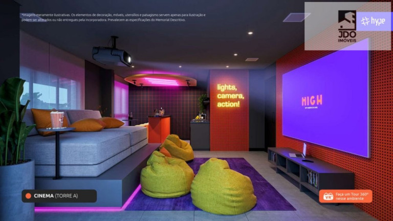Imagem Apartamento com 1 Quarto à Venda, 25 m² em Novo Mundo - Curitiba