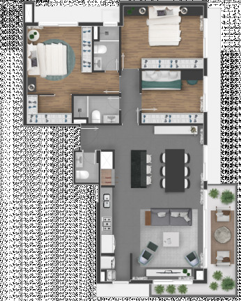 Imagem Apartamento com 2 Quartos à Venda, 103 m² em Petrópolis - Porto Alegre