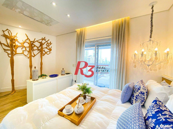 Imagem Apartamento com 3 Quartos à Venda, 159 m² em Embaré - Santos